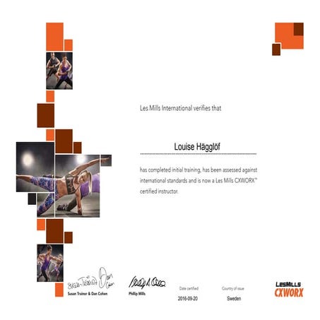 Certification LES MILLS | PDF