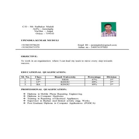 RESUME | DOCX
