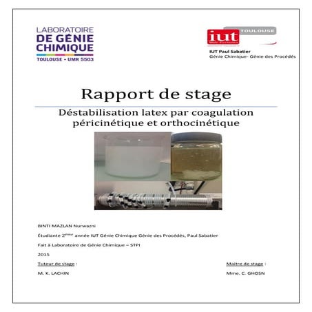 BMNW Rapport de stage 2015