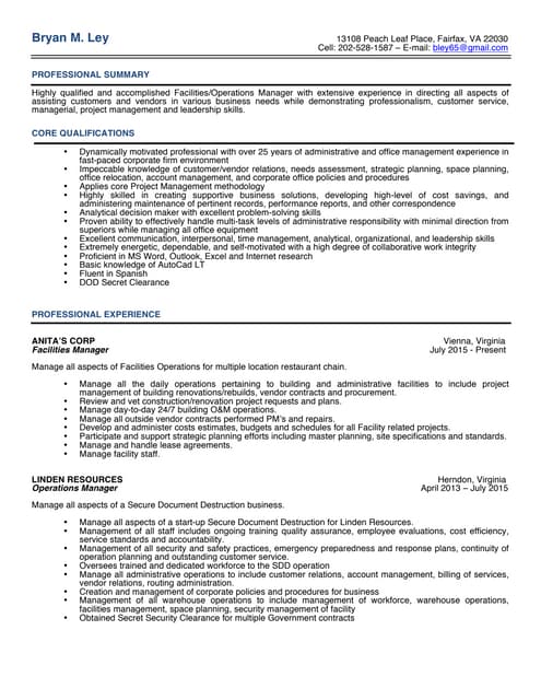 DMF Resume 12-2016 | PDF