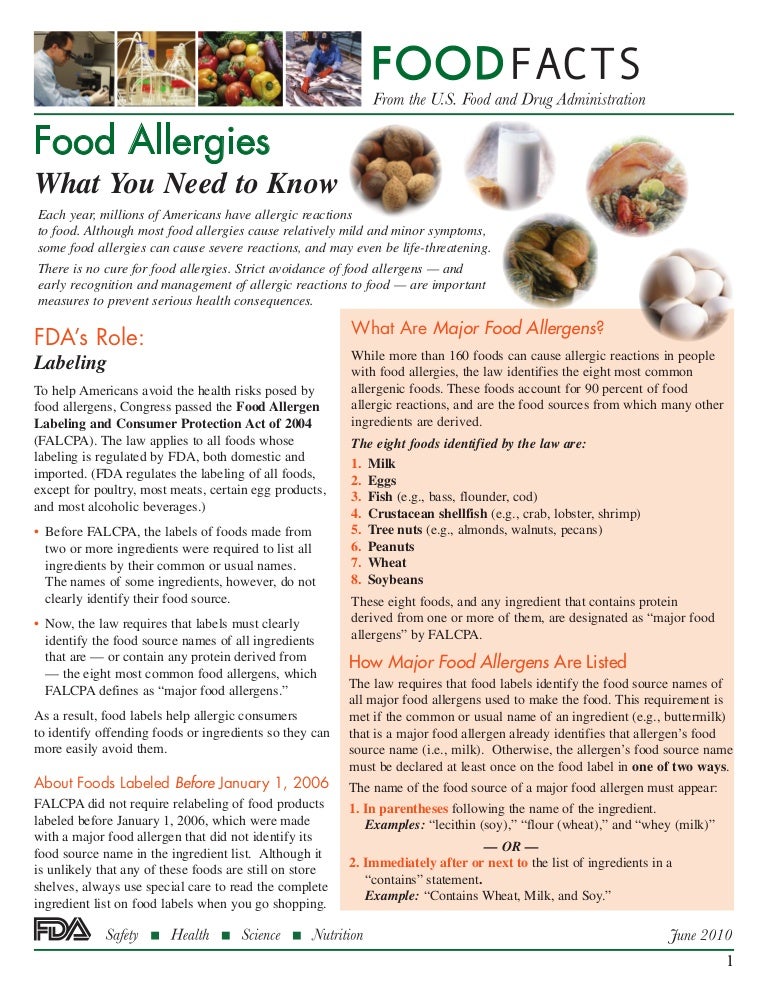 Fun Facts About The Fda , Facts About the Current Good Manufacturing ...