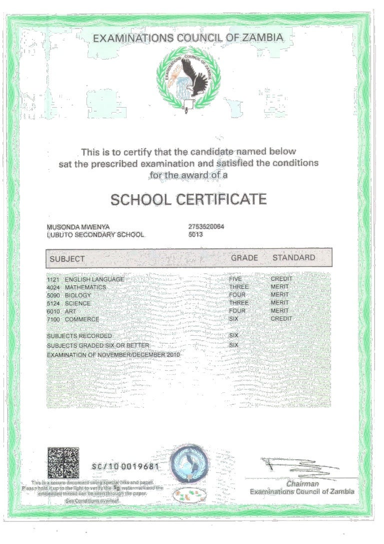 12 Certificate 1 12 Certificate 1
