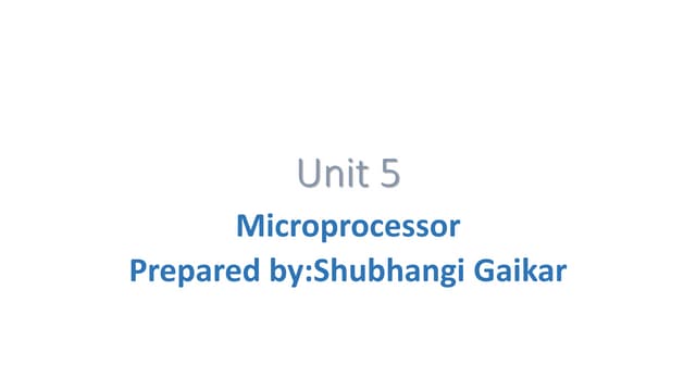 fundamentals of digital communication Unit 5_microprocessor.pdf