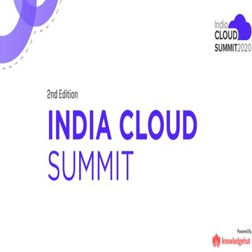 IndiaCloudSummit - Transforming to feature-driven development