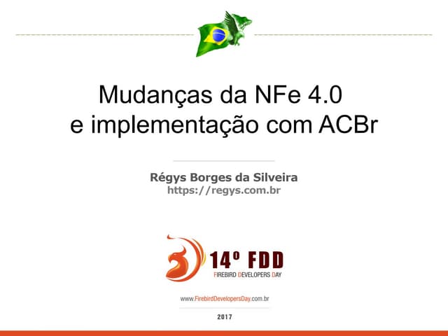 Mudanças da NF-e 4.0 e implementação com ACBr | PDF