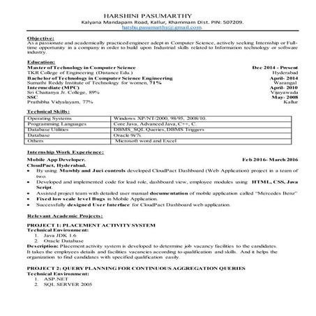 Harshini_Pasumarthy_Resume