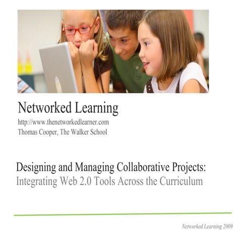 Designing and Managing Collaborative Projects with Web 2.0 Tools