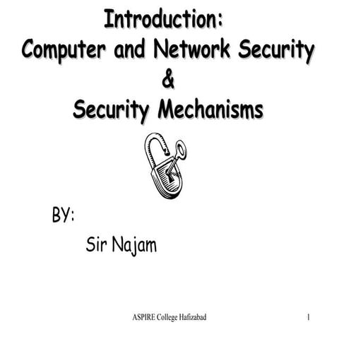 The best of Network Security and Security Mechanisms