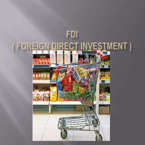 FDI Economic Growth | PPT