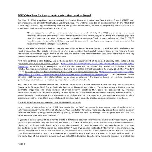 Fdic ffiec cyber_security_assessments