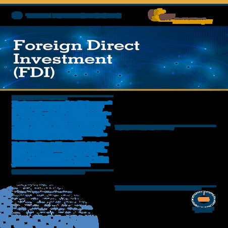Foreign Direct Investment Brief [English]