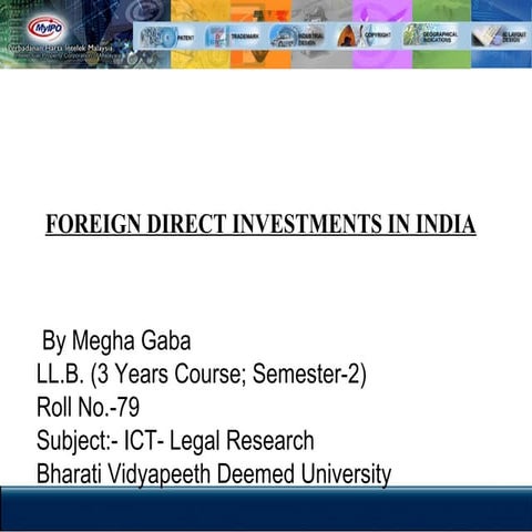 Fdi in india