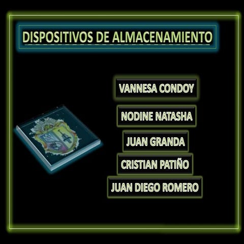 dispositivos de almacenamiento