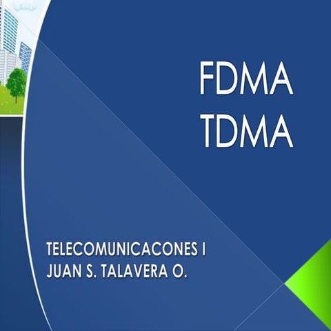 FDMA TDMA