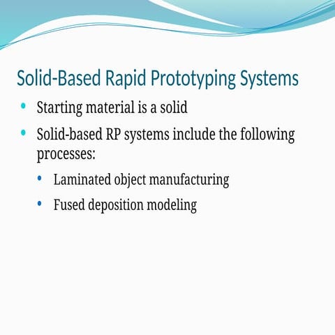 FDM easy to understand for manufacturing