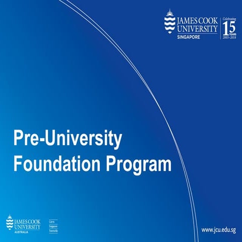 Pre-University Foundation Program