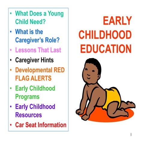 Early childhood education powerpoint | PPTX