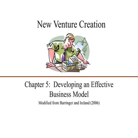 Chapter 5 Barringer New Venture