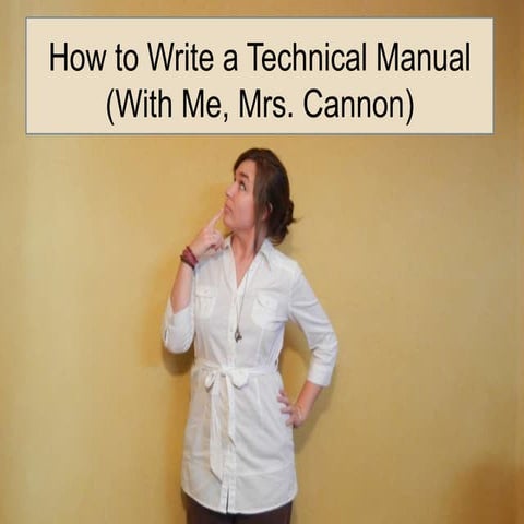 Fundamentals Technical Writing Presentation