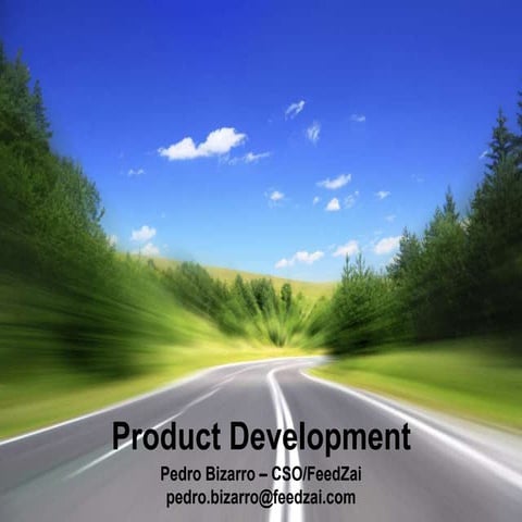 Start-up advice on product development (steps and challenges)