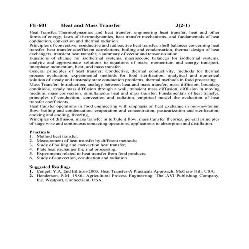 Curated visual reference: Visual Reference: Fe 509 Heat And Mass Transfer