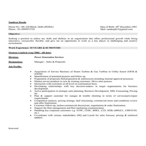 RESUME_Sandeep Hooda 