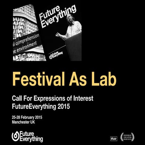 Festival As Lab 2015 Call for Entries