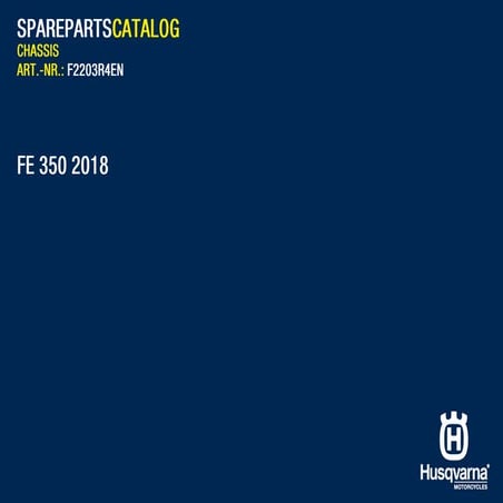 Fe 350 2018 chassis