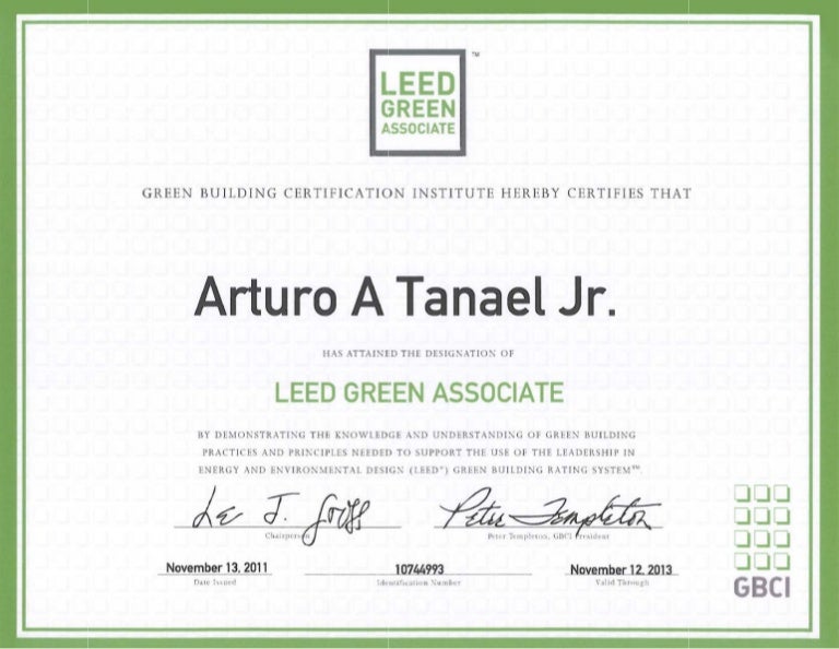 LEED Certificate