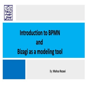 BPMN and Bizagi