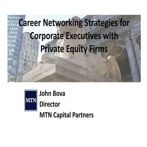How Executives Work  with Private Equity