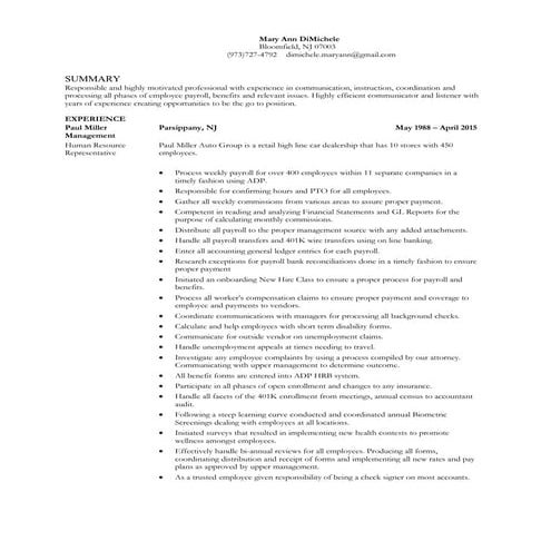 Thomas CV | DOCX