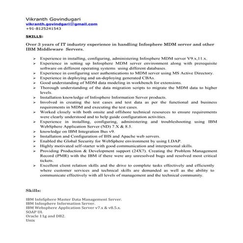 Resume_vikranth_MDM
