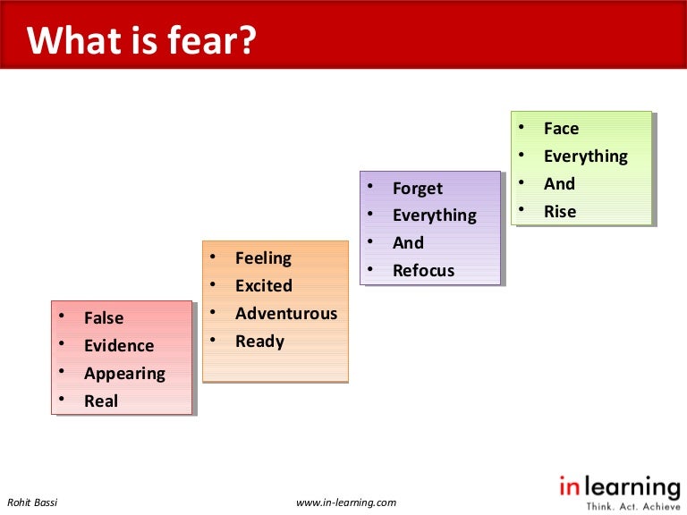 Five Truths About Fear Feel the Fearand Do It Anyway®