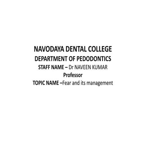 Fear and its Management.pptx