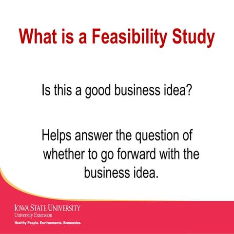 Feasibilitystudy