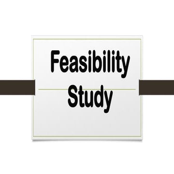 Power Point Sa Feasibility Study Ppt Pptx