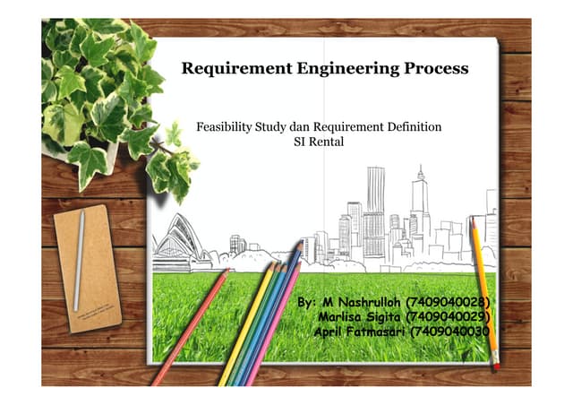 Feasibility study and requirement definition PPT Feasibility study and requirement definition PPT