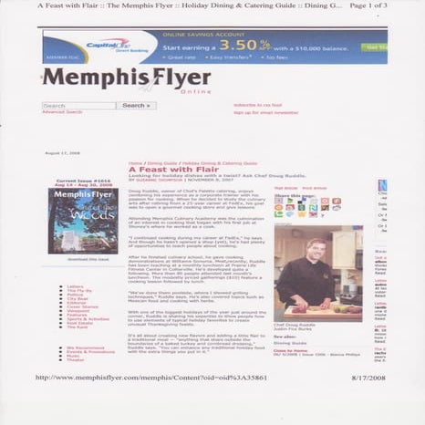 A Feast with a Flair