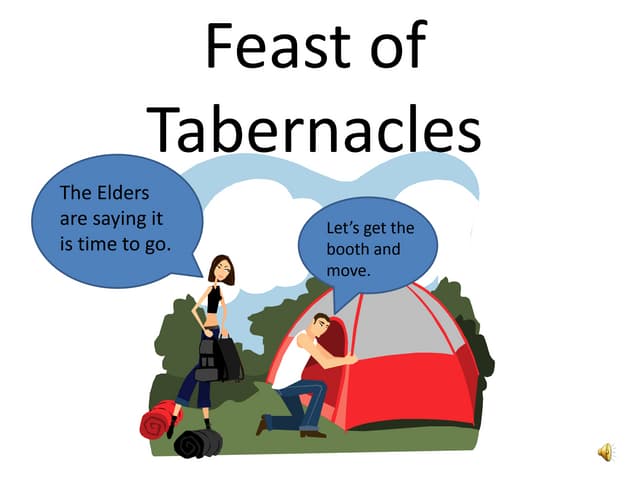 Feast Of Tabernacles | PPT | Free Download