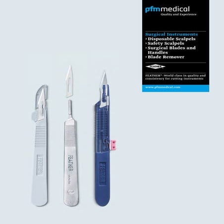 FEATHER Sugical Instruments brochure | PDF