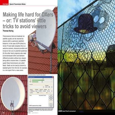 Feature transmission