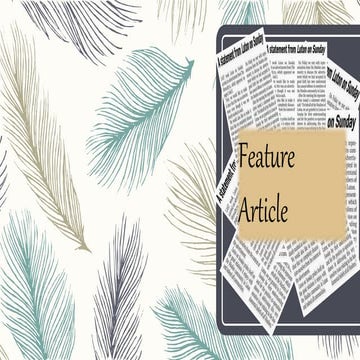 Feature Article by Kimberly Magdaong | PPTX