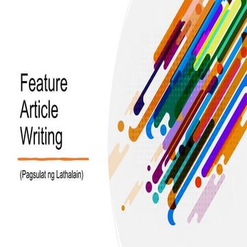 Campus Journalism Feature Article Writing.pptx