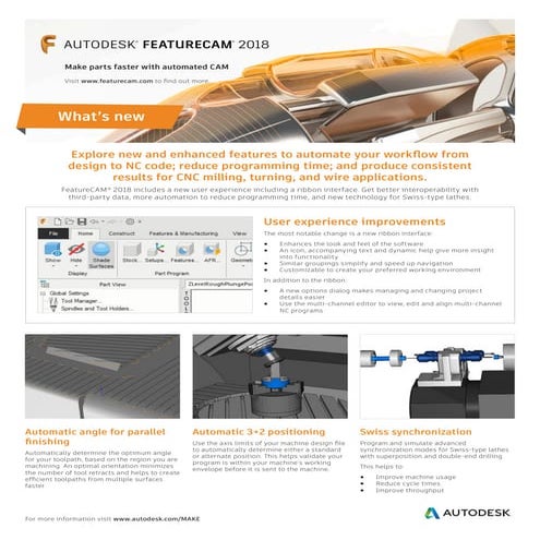 Feature cam 2018 whats new flyer
