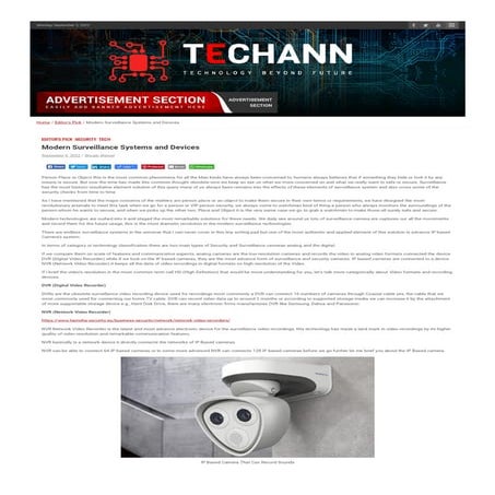 IP Camera and Security Systems | PDF