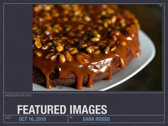 Using Featured Images with WordPress
