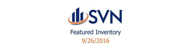 SVN Live™ Open Sales Call Featured Properties 9-26-16