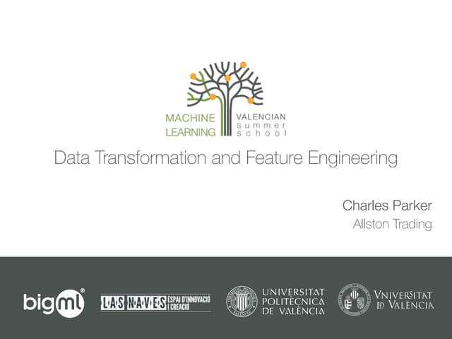 L5. Data Transformation and Feature Engineering