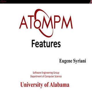 AToMPM - Features